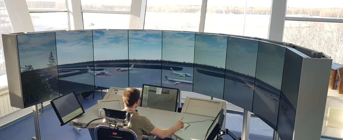 EXPERT ATC SIMULATOR TOWER MODULES COMMISSIONED