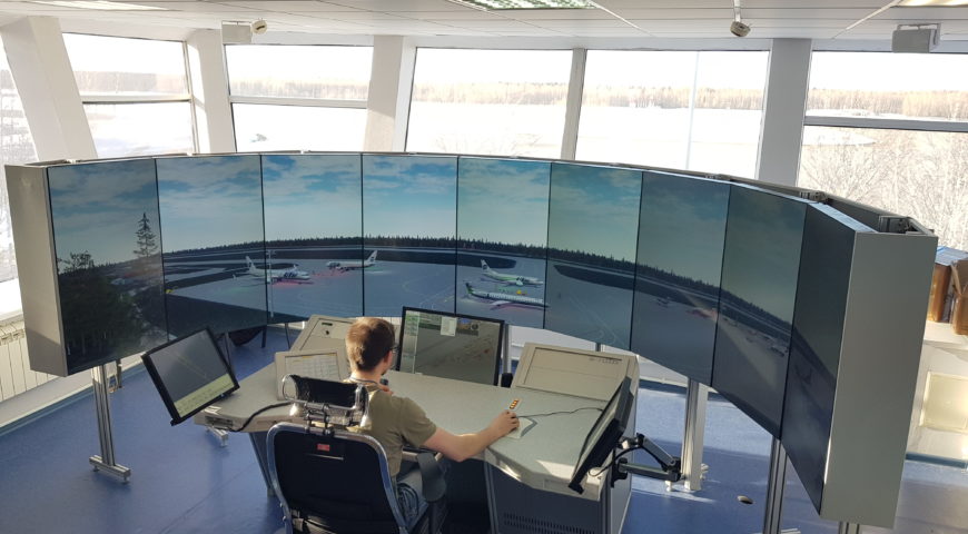 EXPERT ATC SIMULATOR TOWER MODULES COMMISSIONED