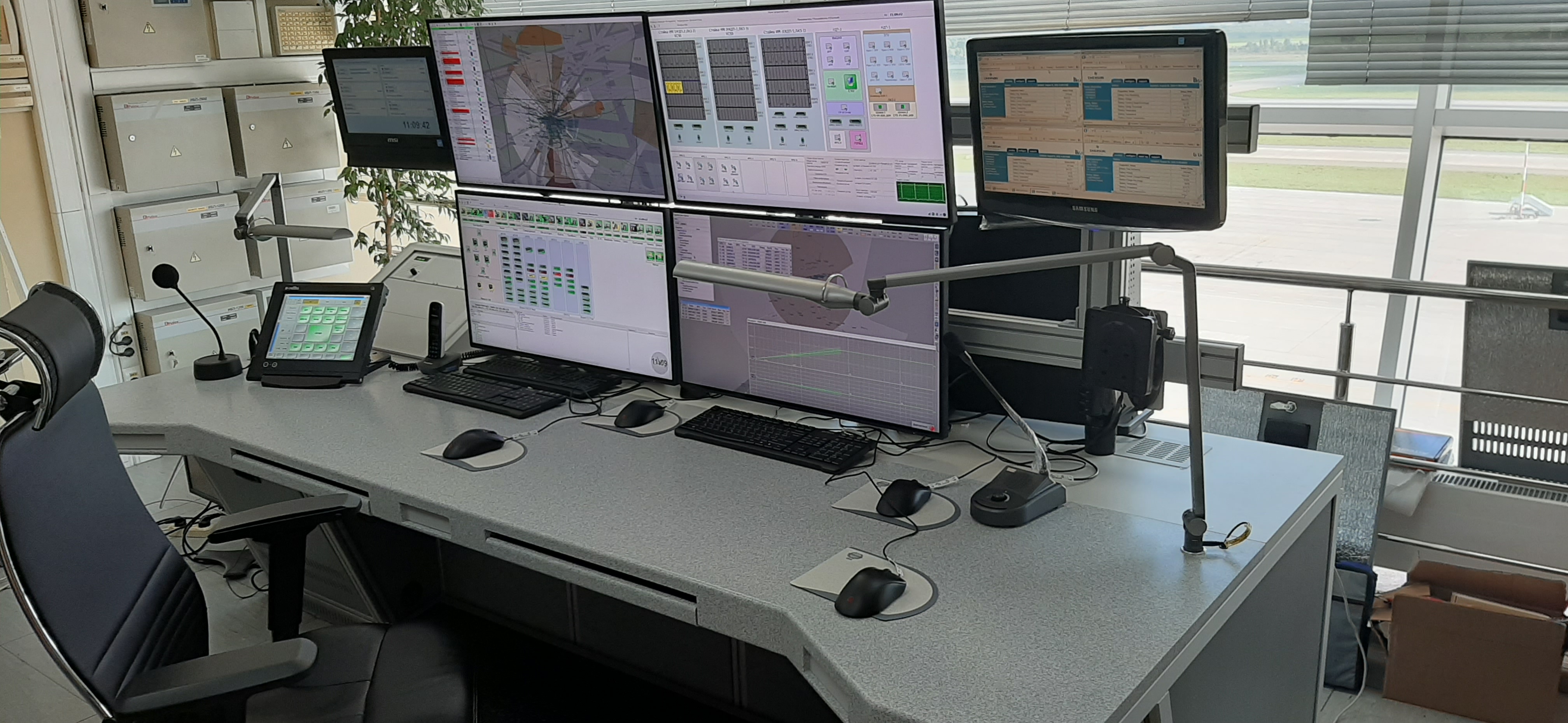 Acceptance testing of ATM system at Koltsovo airfield Tower completed
